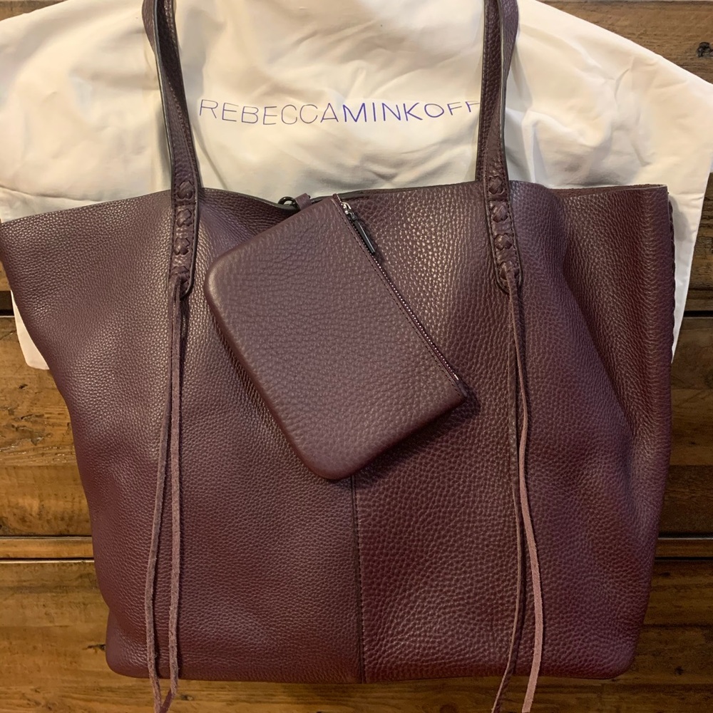 Rebecca Minkoff Unlined Pebble Leather Tote